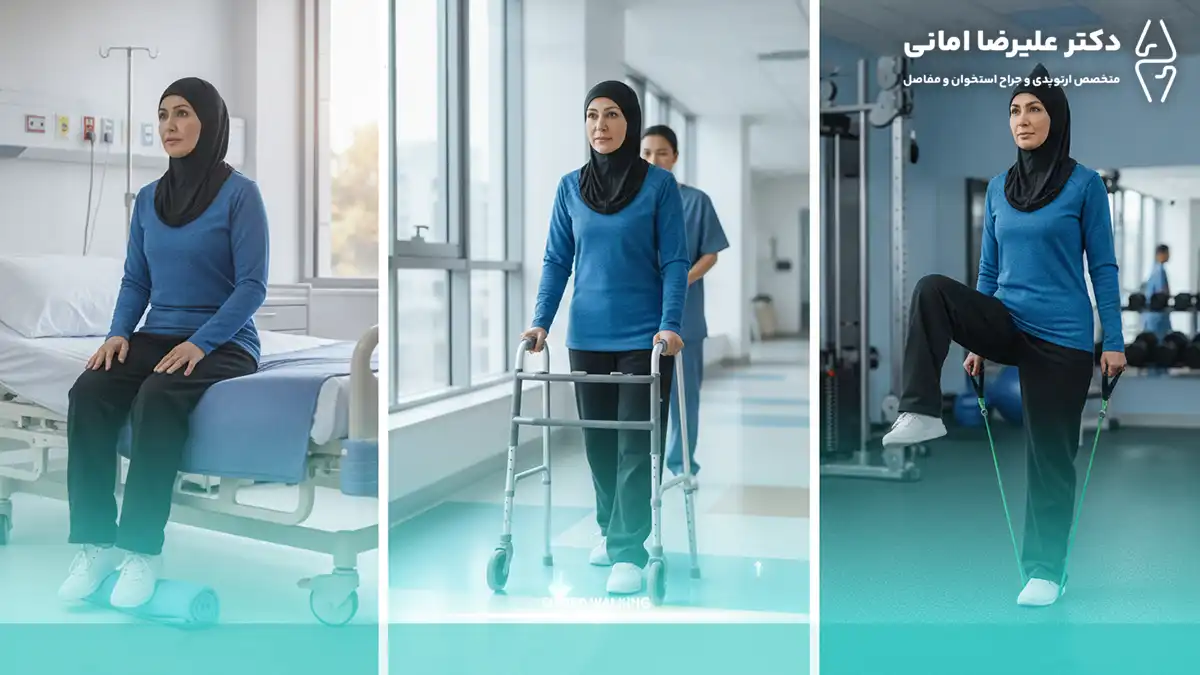 Exercises After Knee Replacement Surgery at Different Stages of Recovery