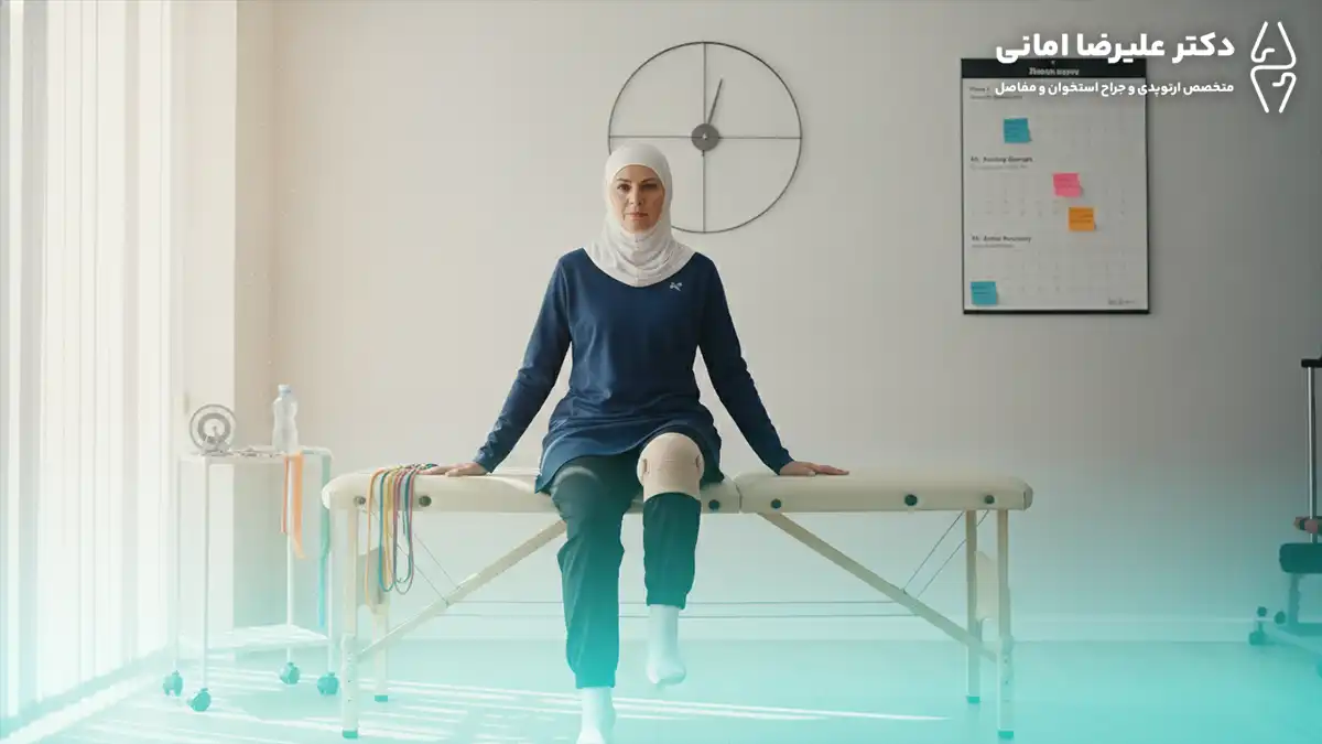 زمان شروع ورزش بعد از تعویض مفصل زانو