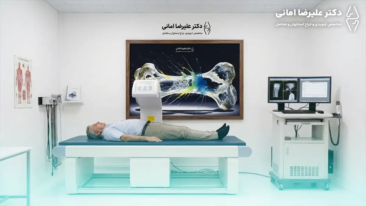 آزمایش تراکم استخوان چگونه انجام میشود؟